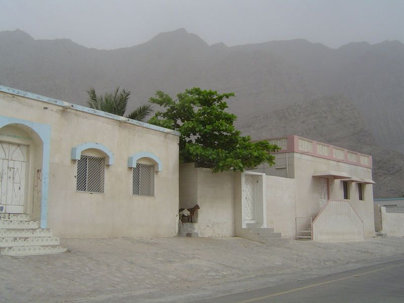 The adjoining village.