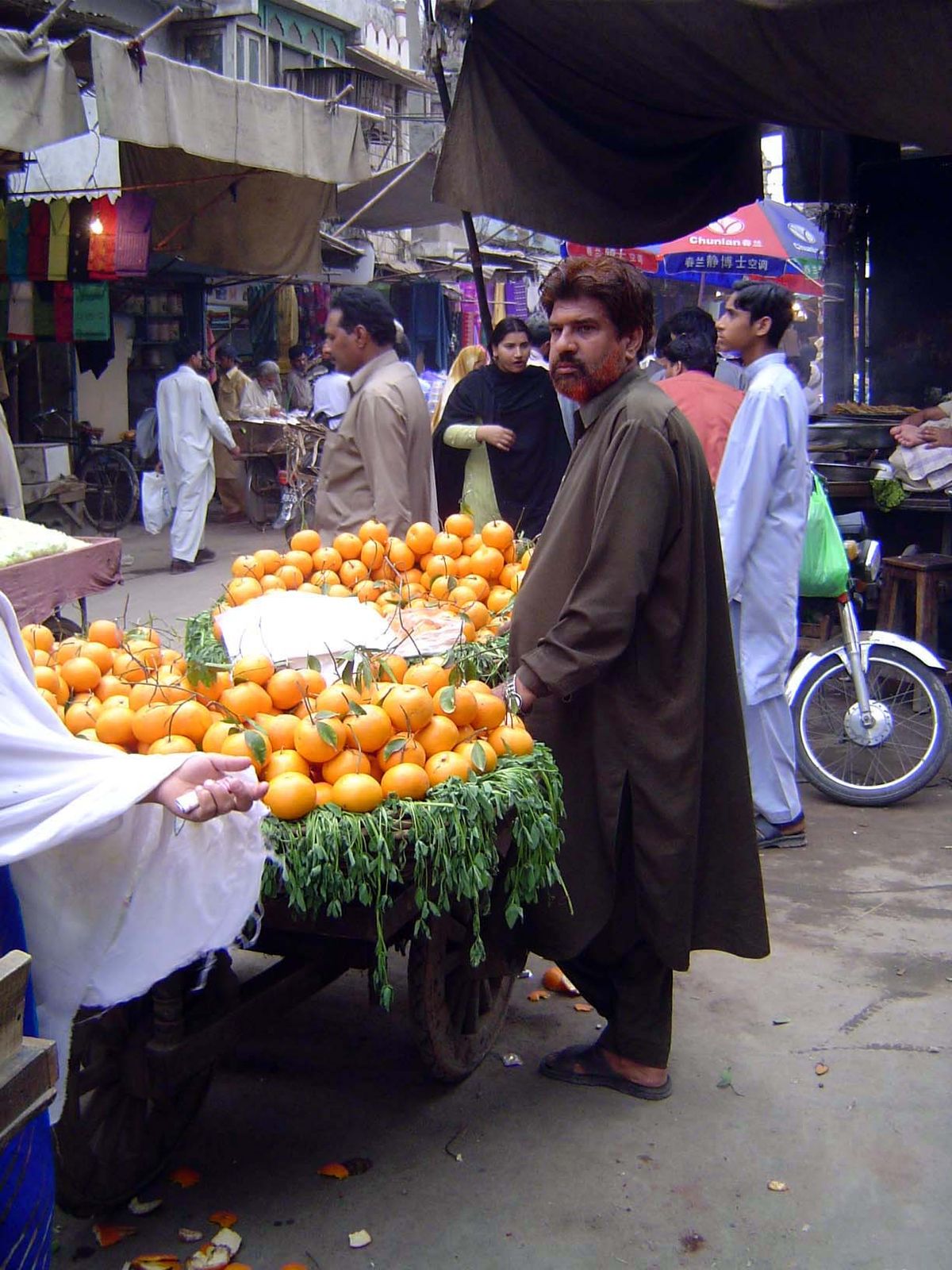 Distinctively sweet and mild oranges.