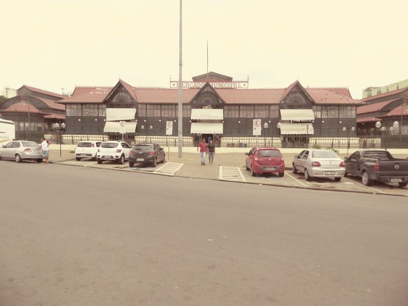 The other prominent feature of the waterfront is the municipal market, assembled from materials cast in Liverpool and built in stages, with 