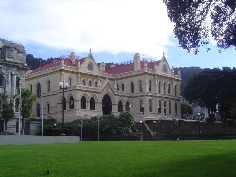 Today's Parliament Building replaced an earlier building of wood that burned in 1907, but that building's twin did not burn: the General Ass