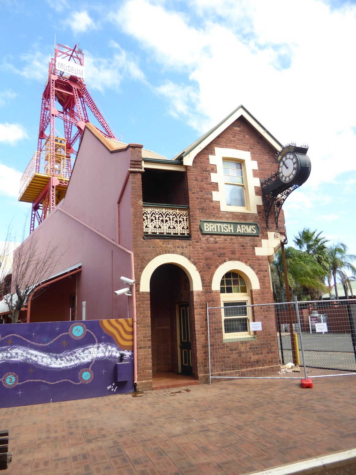 For a better sense of trades in pioneer Kalgoorlie, come to the British Arms Hotel, now part of the town's museum but a hotel from 1899 to 1