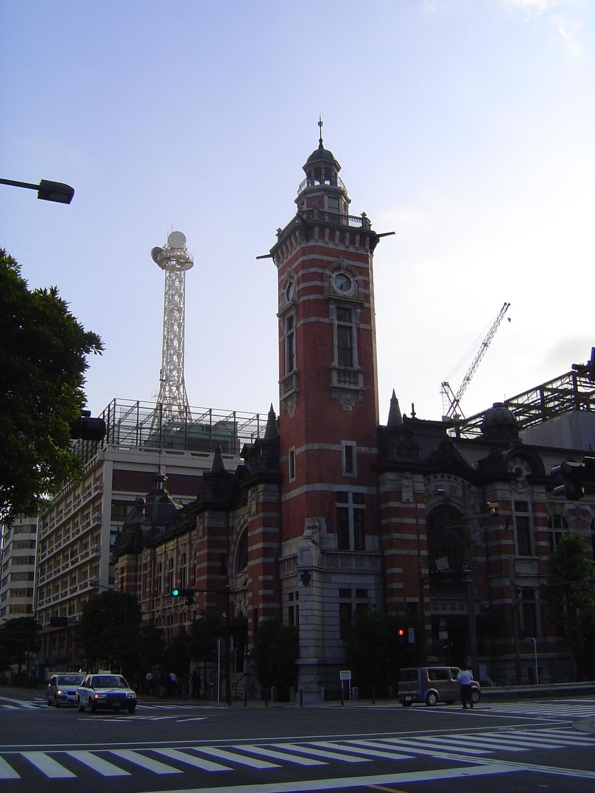 The Port Opening Memorial Hall, locally "Jack's Tower," opened in 1917.