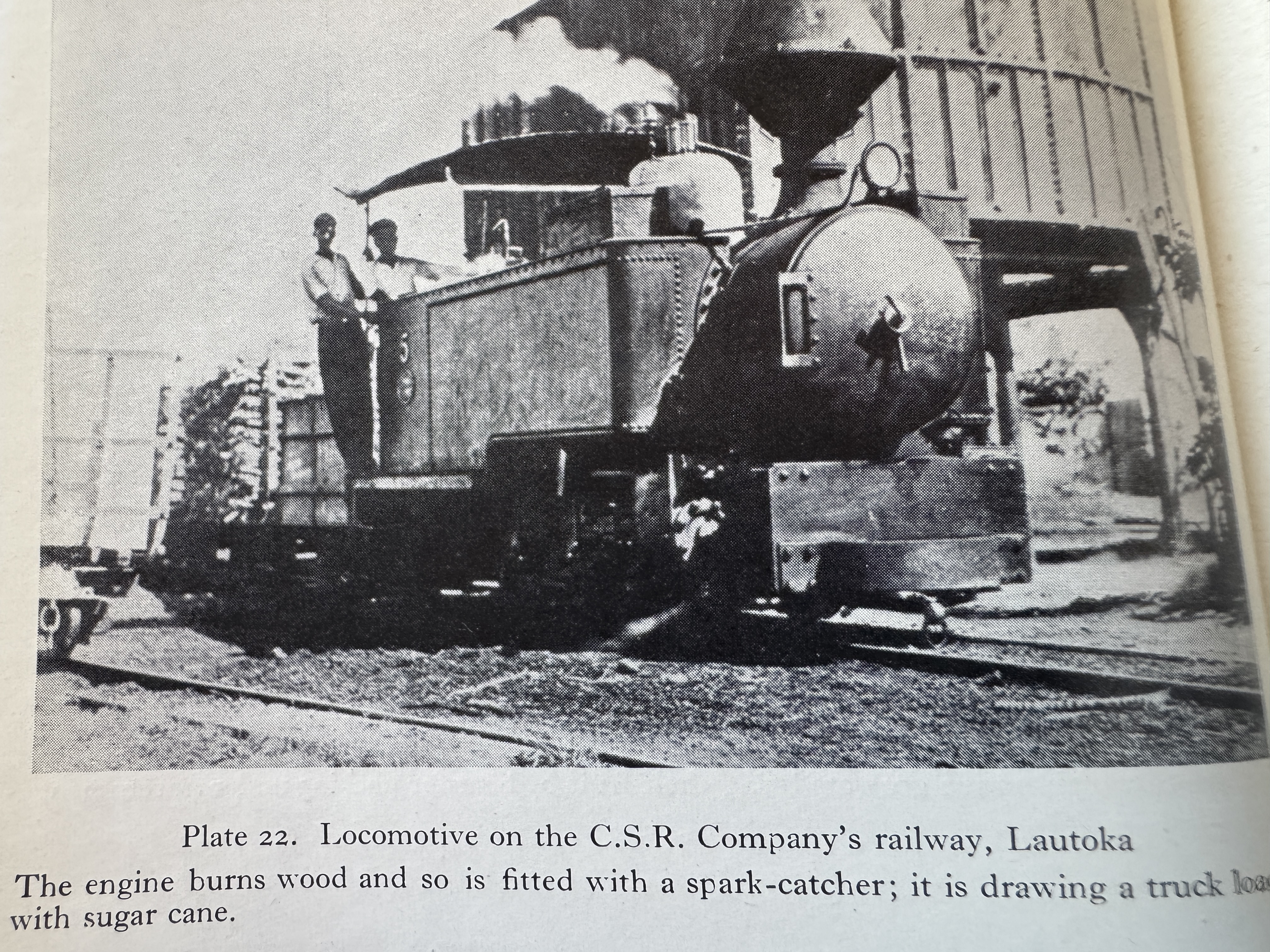 Here's the way cane used to come into town.

British Naval Intelligence, Geographical Handbook B.R. 519B, Pacific Islands, vol. 3, 1944, fol