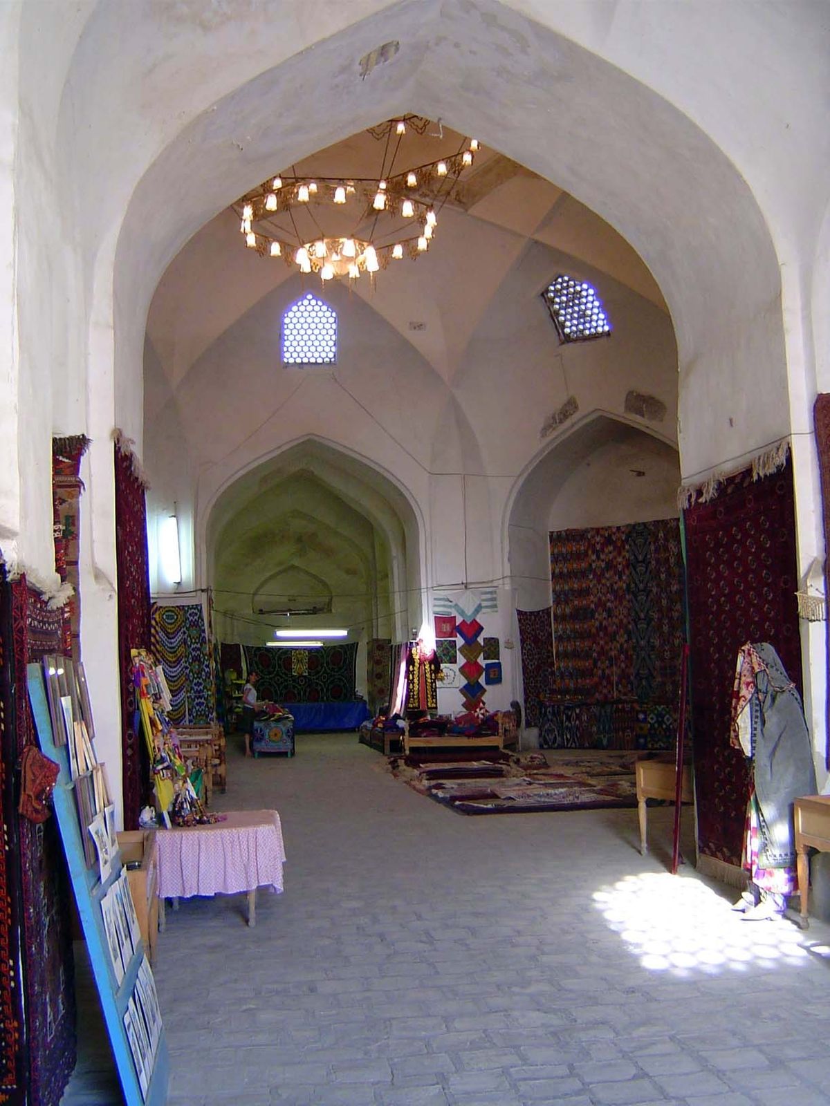 The toks today are devoted to tourist goods.