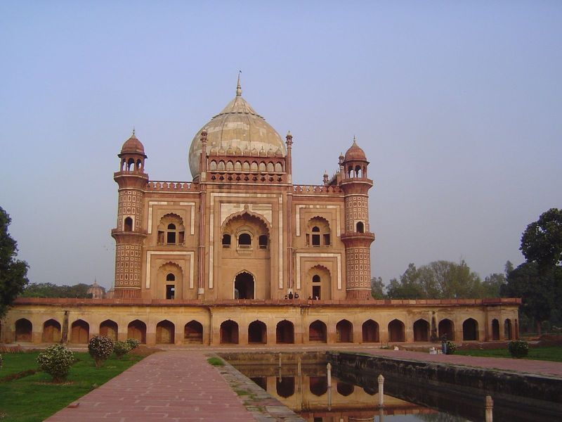 Fergusson wrote that the tomb "looks grand and imposing at a distance, but it will not bear close inspection" II, 323.