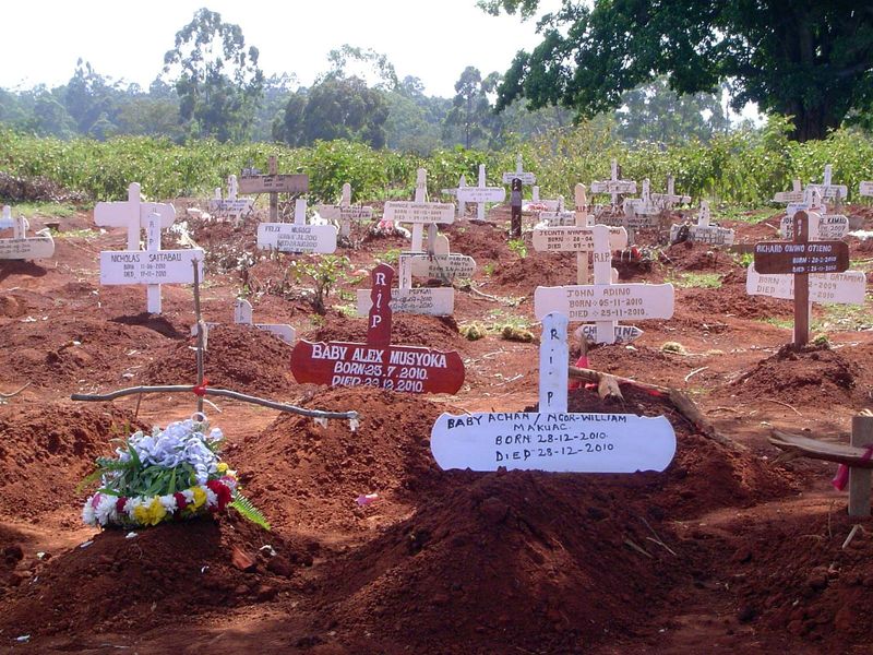 The graves could hardly be fresher.