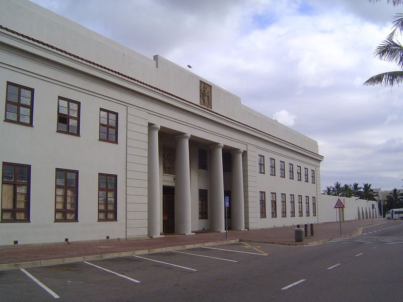 Another abandoned building: the Natal Command, 1935.