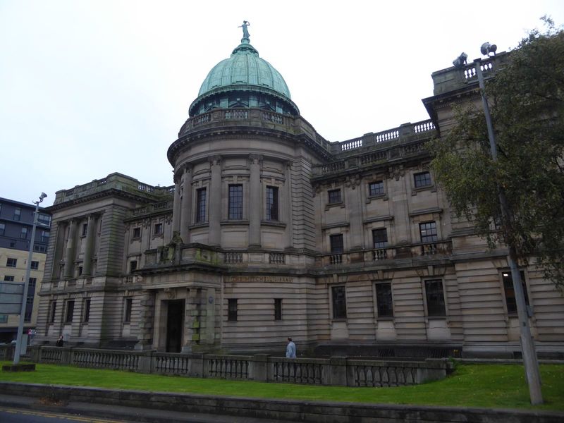 We've traced the clock hand from the cathedral at one to the Glasgow Green at four, the Co-Op warehouse at six, and the Govan docks at seven