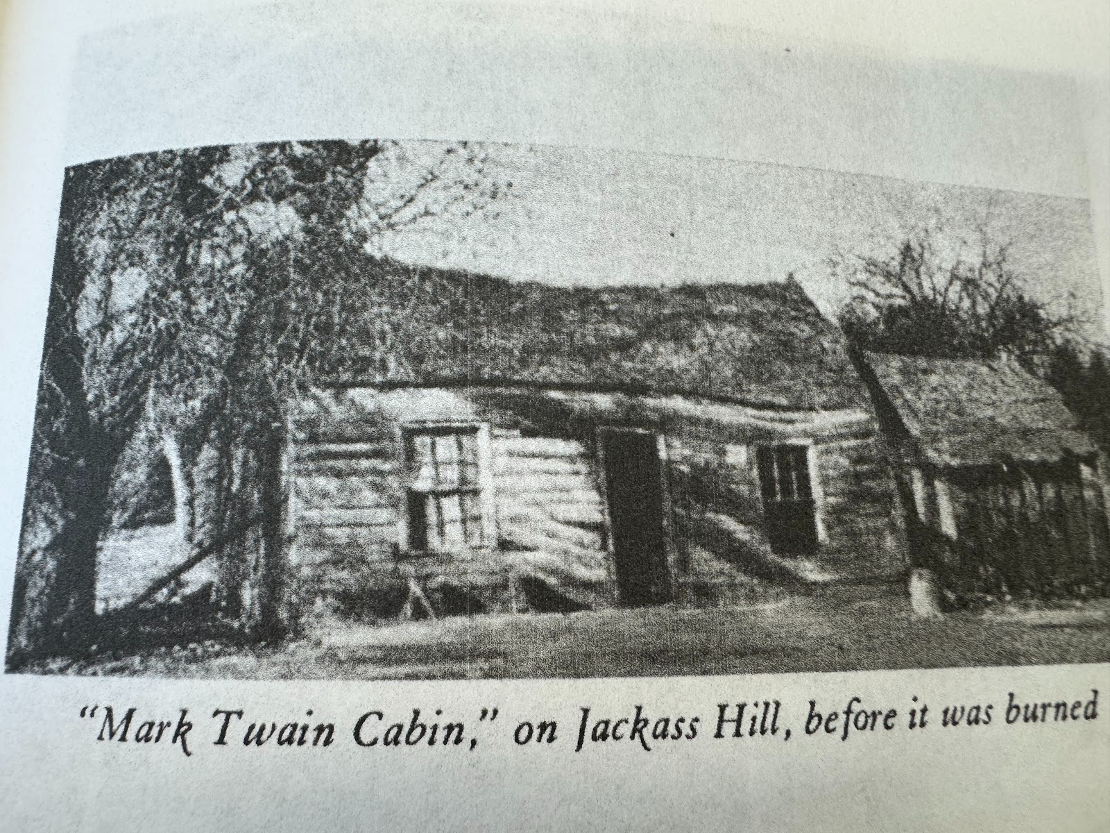 Here's the original cabin.  A replica was built in 1922 and a second in 2005.  I suppose today's iron fence is a necessity, but the best rea