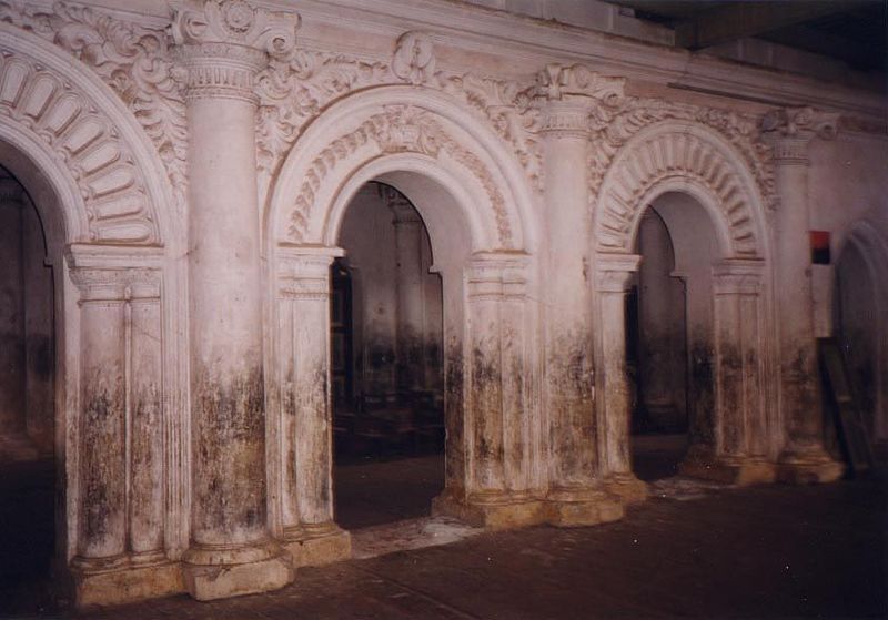 The interior of one of the classrooms in the school shown in the previous picture.
