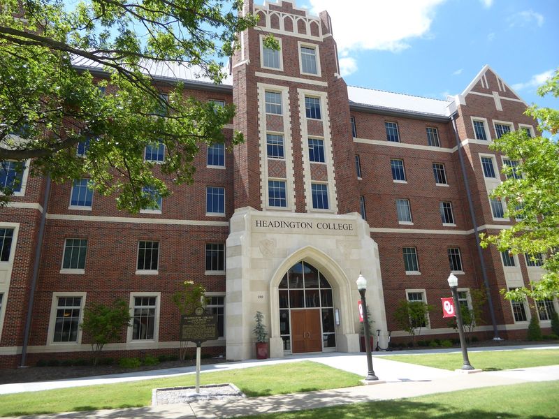 Across the street, a residential college, named for the donor of course but sub rosa called Cambridge on the Canadian.