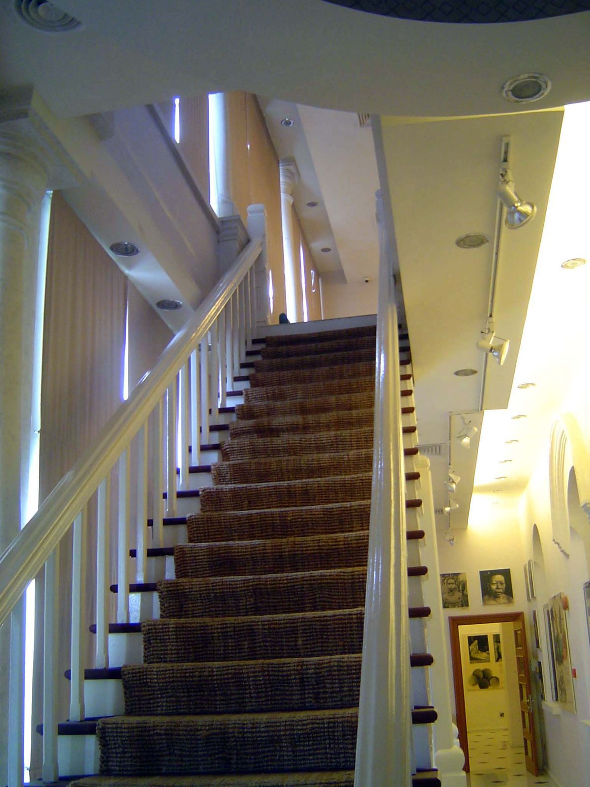 Now it's a museum and air-conditioned, but once, without air conditioning, it must have relied on superabundant ventilation.