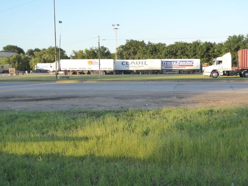 What's replaced the railroad? Long-haul trucking.
