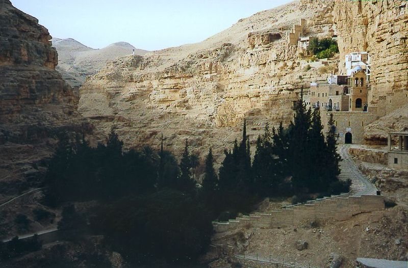 The monastery is a sibling to Mar Saba.