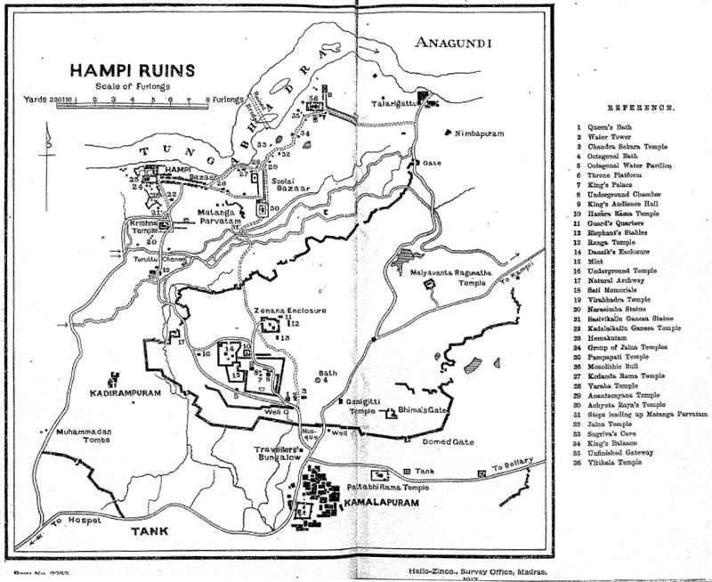 Here is the map from Longhurst's guide. It is still the most legible tourist map, even if Longhurst was unaware of the now-famous Stepped Ta