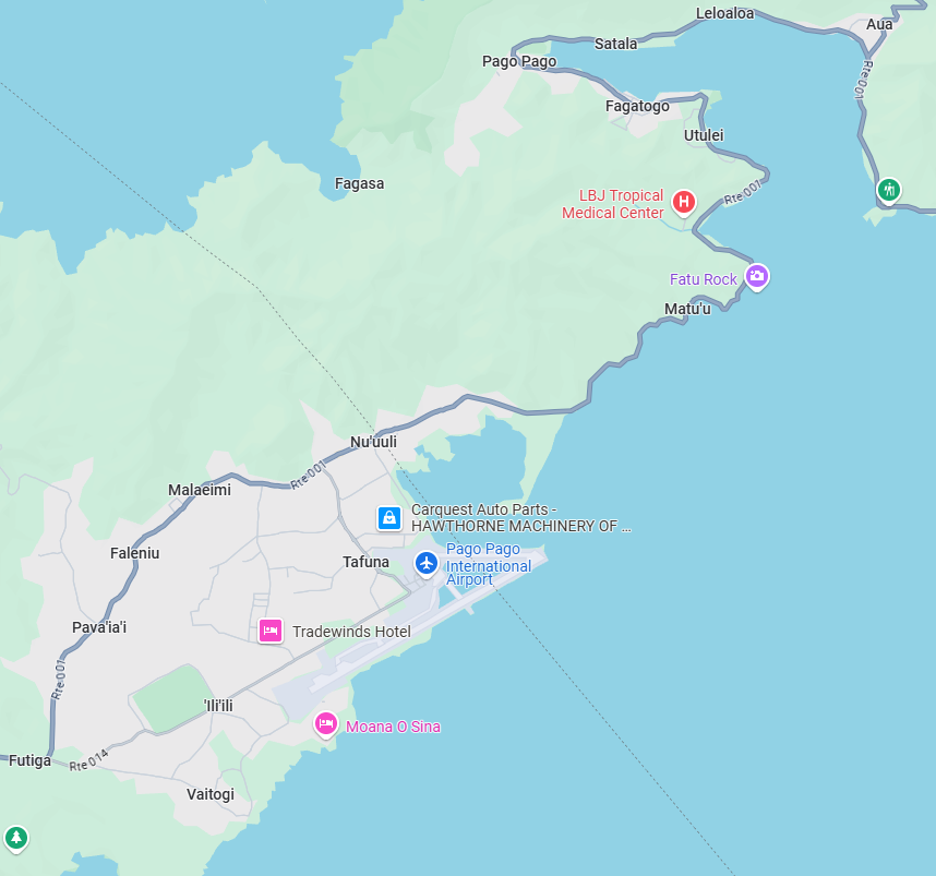 The Navy came in 1900 for the harbor, but there's so little flat land around it that most activity now takes place in the area north of the 