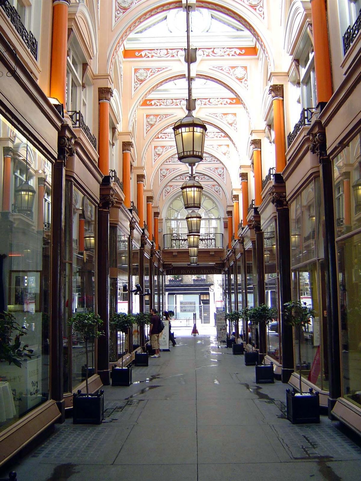 Inside, a demonstration of the power of skylights.