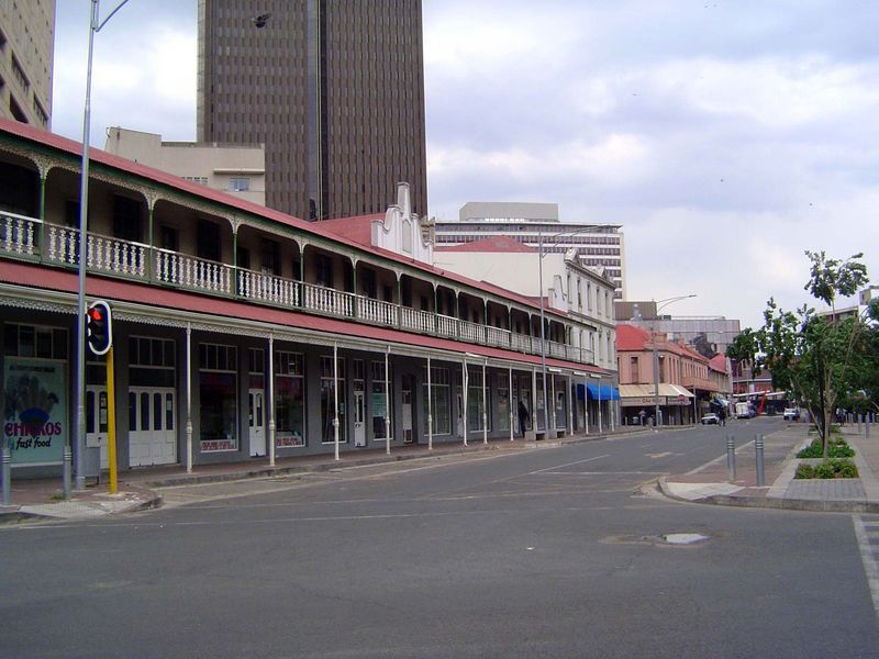 Seen from a certain angle, there's still a frontier spaciousness. The same time warp is much more powerful, by the way, in parts of Harare.