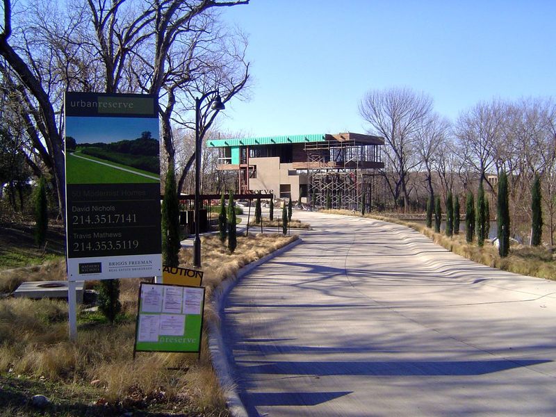 Urban Reserve, just inside the LBJ and east of the Central Expressway, picked up the idea.