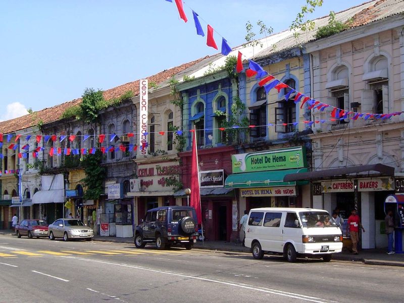 A line of shophouses on that same street.