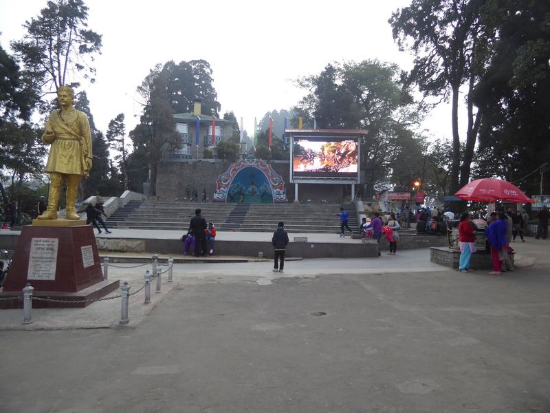 The bad thing is that a theater has been created at one end so a monster television can play Nat Geo Wild. The site used to be Brabourne Par