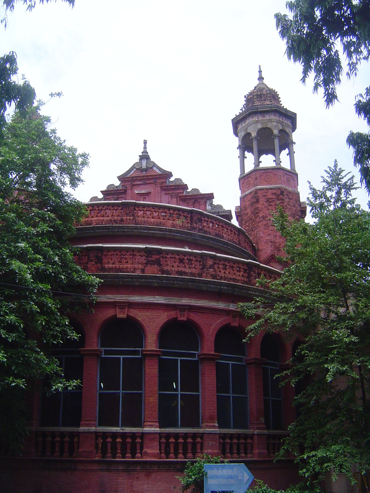 The library received surplus books from the India Office, and the theater put on classical dramas. When those fell out of favor, the theater