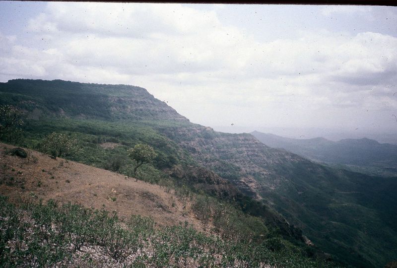 A sharper image. For other views of this rugged topography, see the folder on Mahabaleshwar.