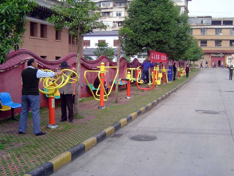 Public exercise-ground.