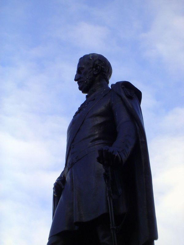 Close to Nelson's Column, this is a statue of General Henry Havelock. In 2000 the mayor of London caused a mini-scandal by demanding the rem