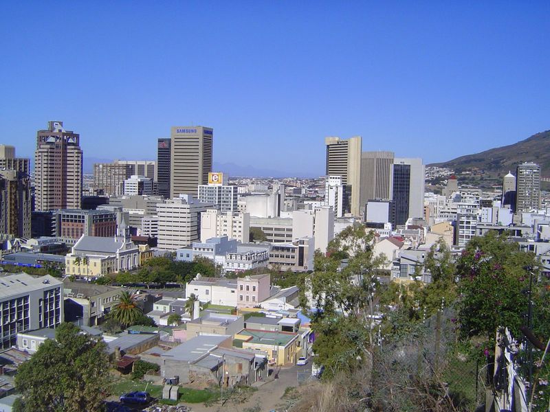 An awful lot of very big, very boring buildings.