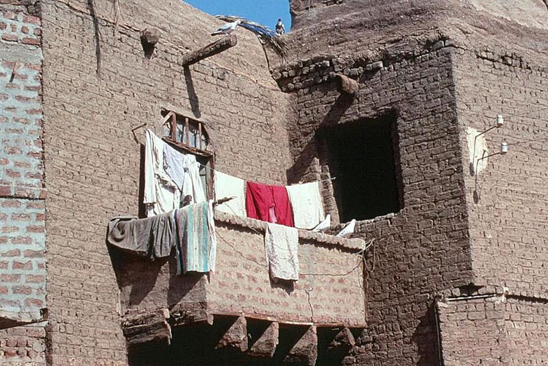 The houses were all of brick—some baked but most sun-dried.
