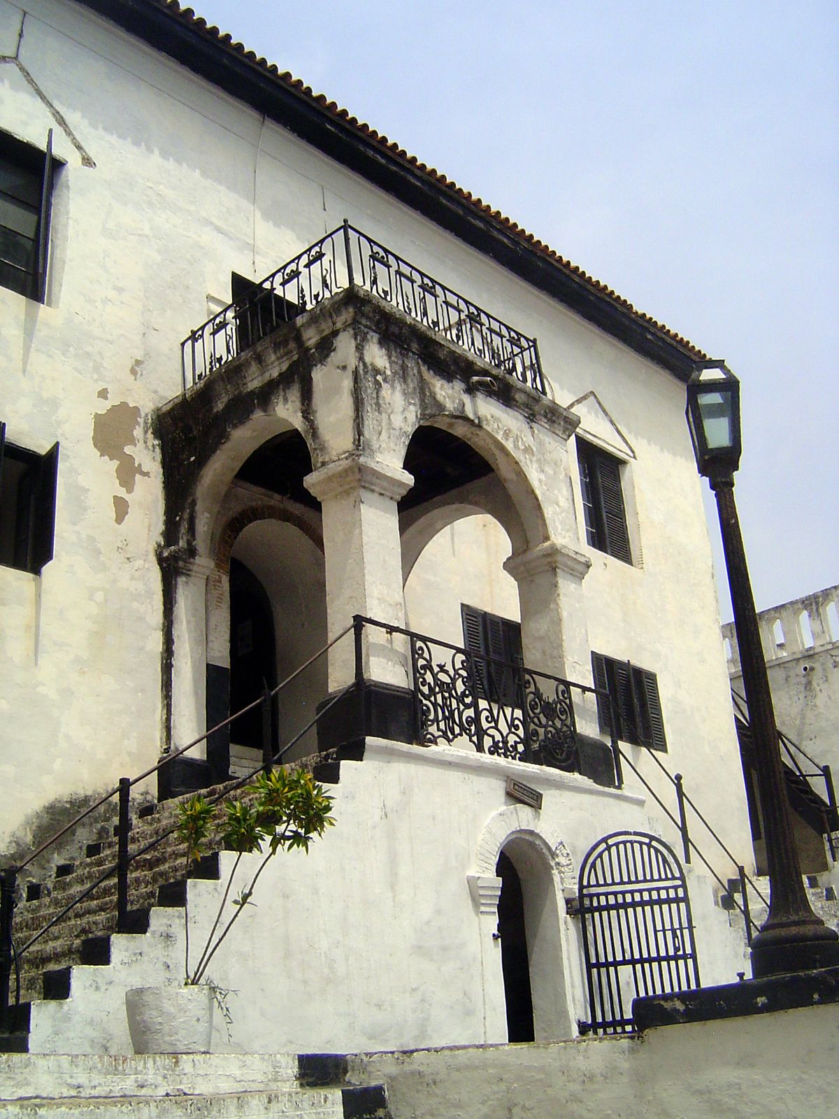 Fine Renaissance staircases.