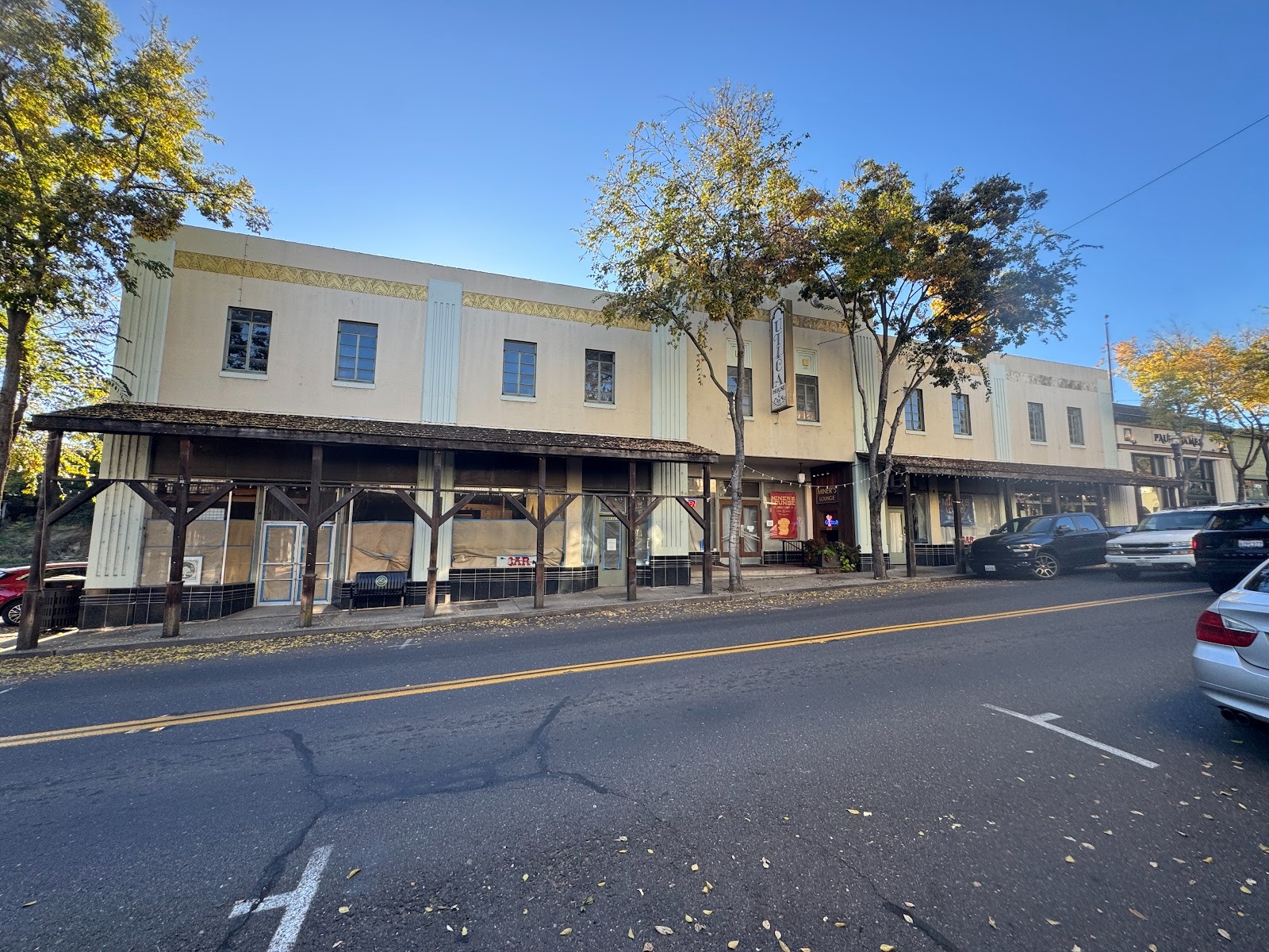 They can be replaced, as here across from Angels Hotel, but that changes the character of the street.