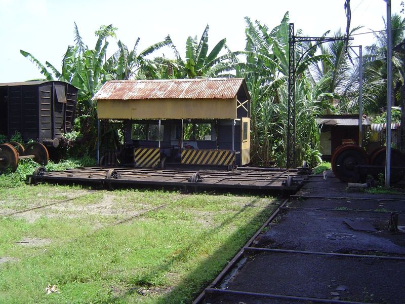 The transfer platform.