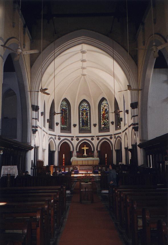 The interior.
