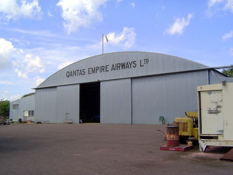 Qantas, you remember, is an acronym for Queensland and Northern Territory Aerial Service, so its presence here in the NT capital should be n