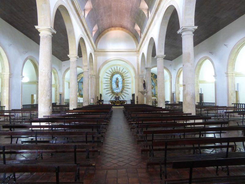 Compared to later churches, such as the ones built on the flats below, the ornamentation of the cathedral is spare to the point of austerity