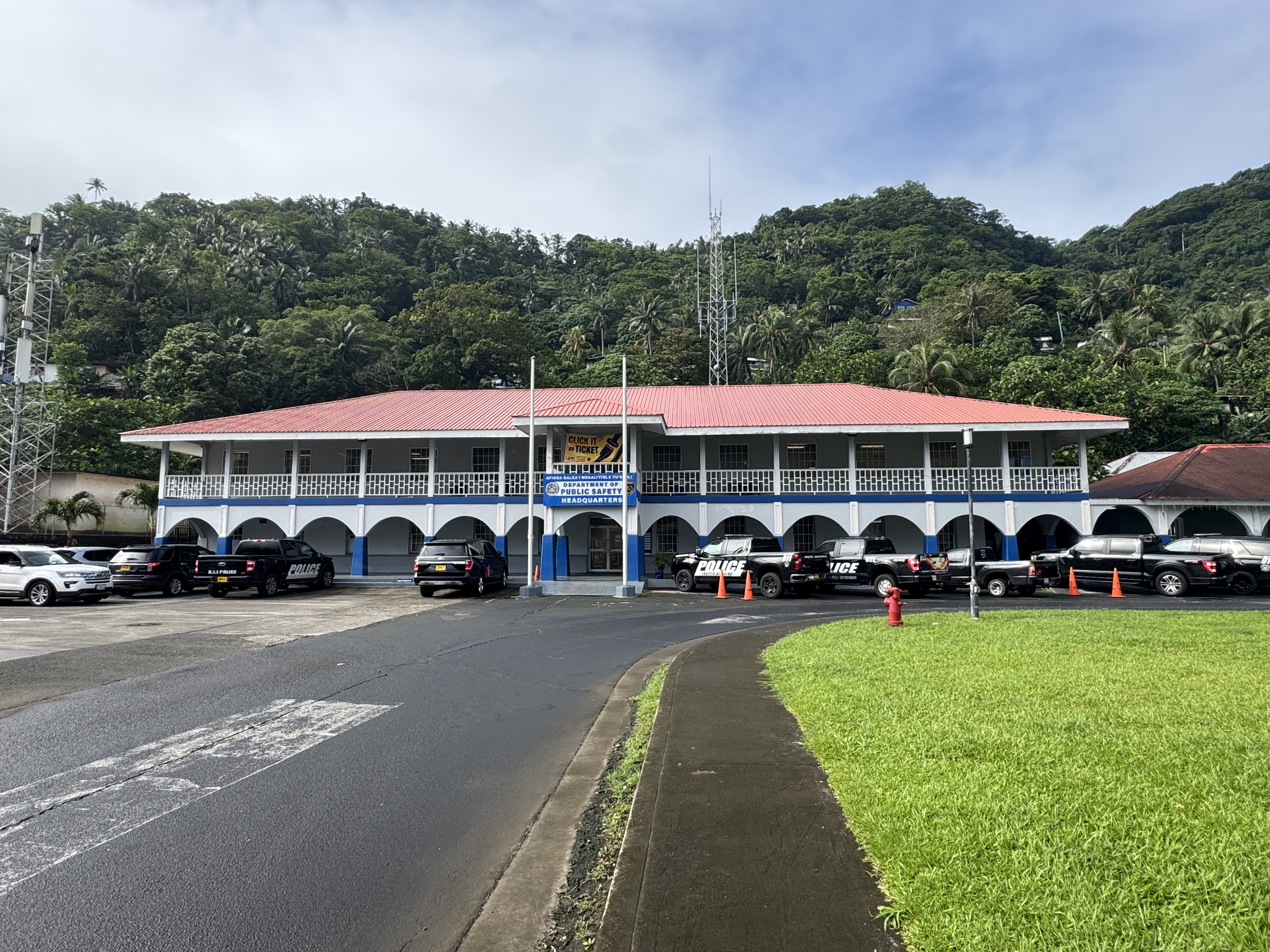 Their barracks, built in 1908, now house the police department.