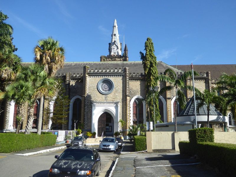 The cathedral replaced a wooden building lost in the fire of 1808. The exterior may not impress, but give some credit to the architect, Phil