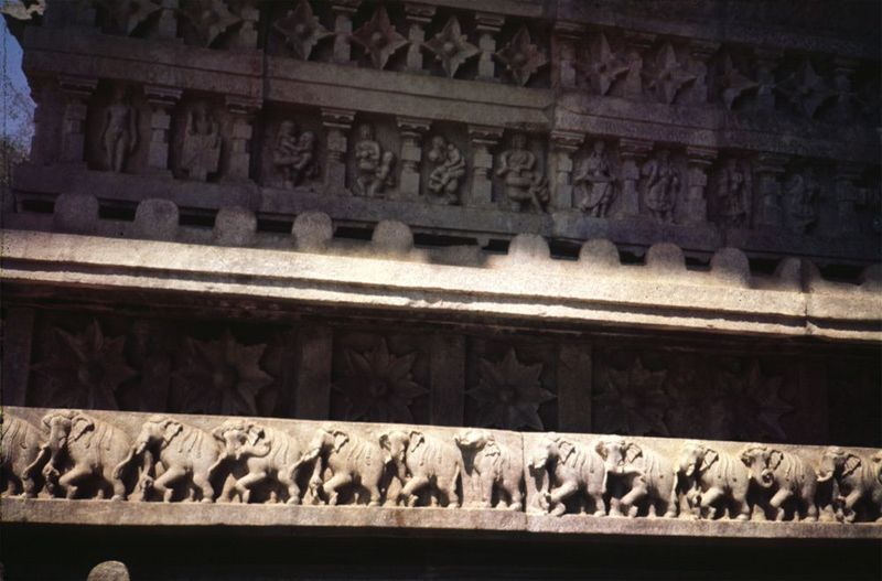 The carving, meticulous.