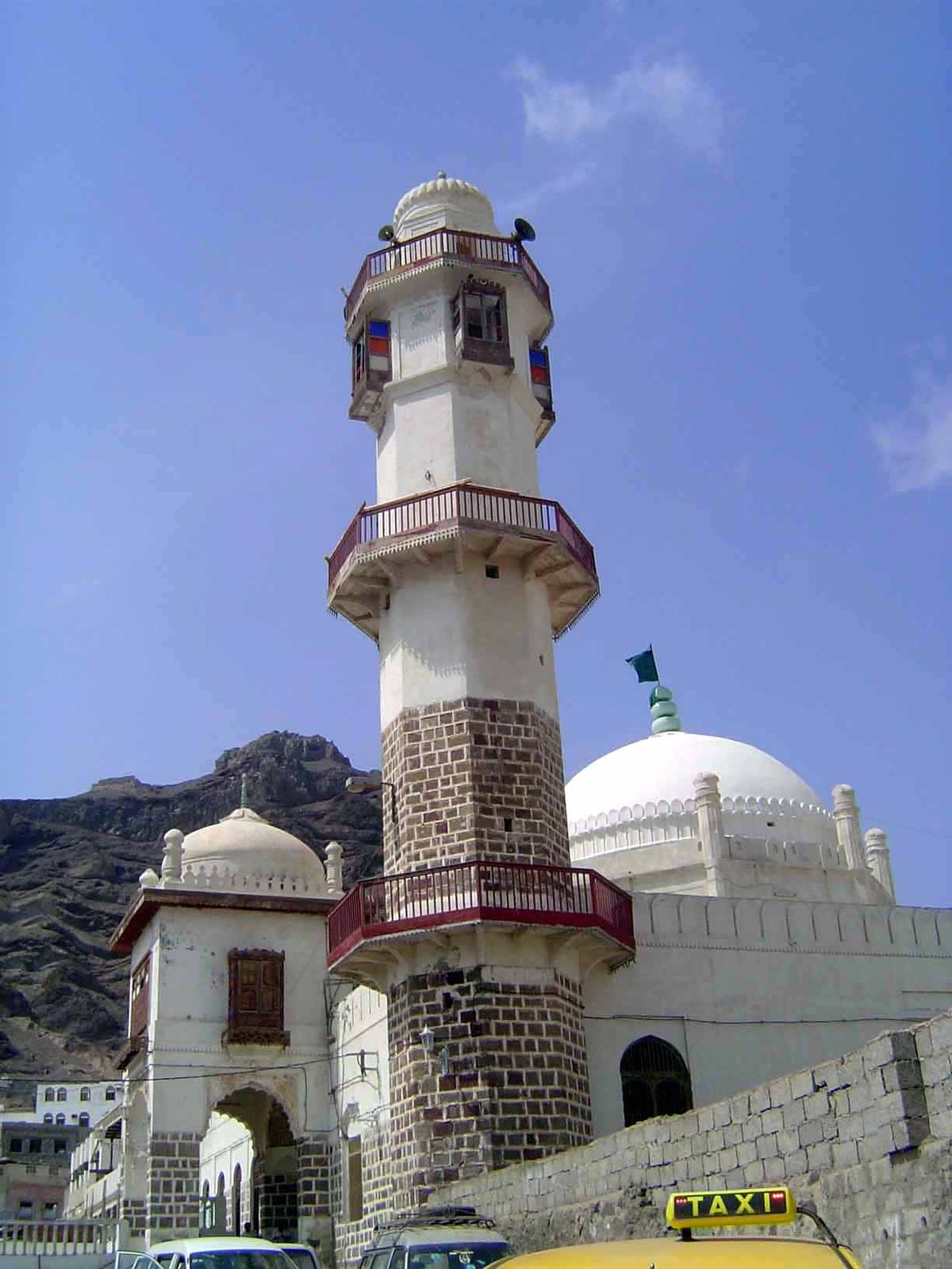 The Al-Aidrus mosque and tombs.