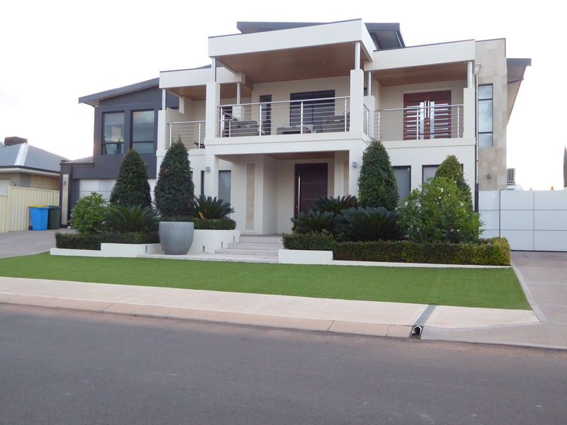 You could just about roll up the lawn and put it in the garage.