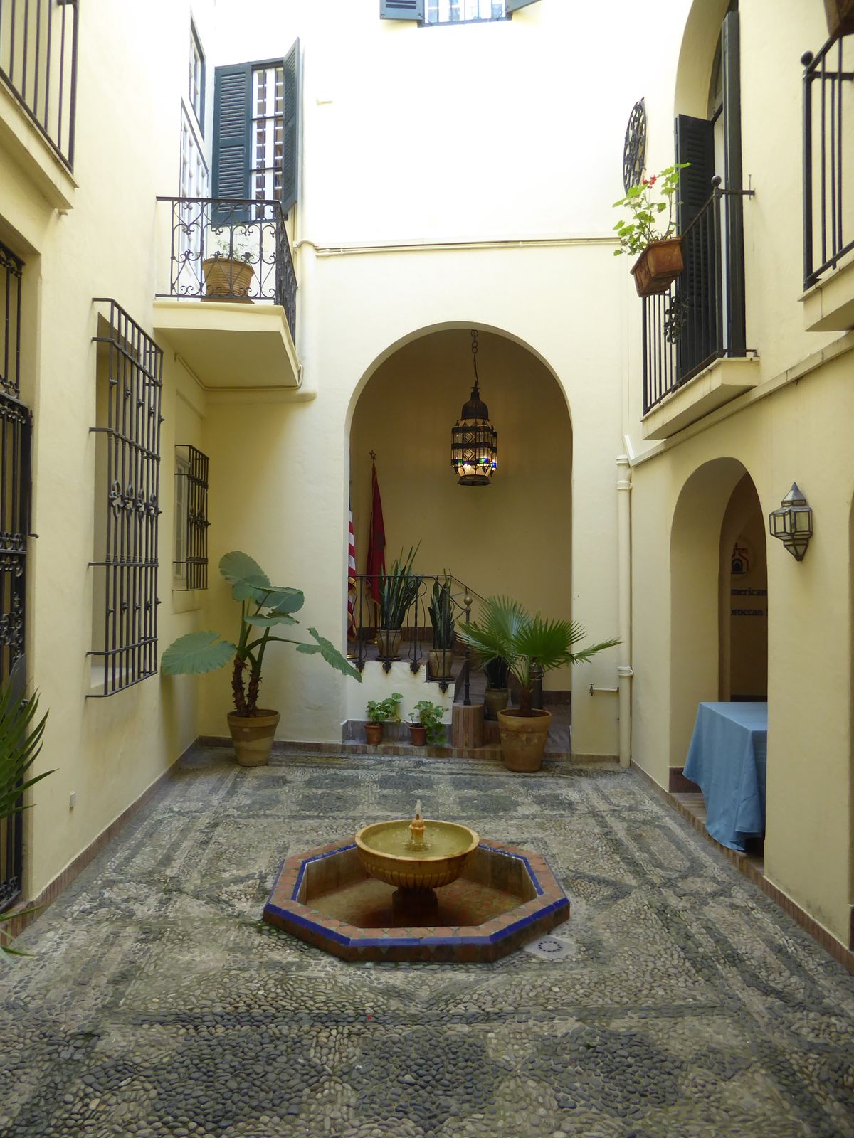 Courtyard.