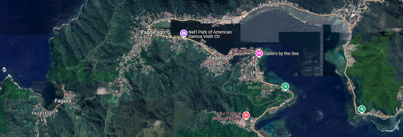 The famous harbor is the "safest and best  harbor in the South Seas," according to the U.S. Navy American Samoa: A General Report by the Gov