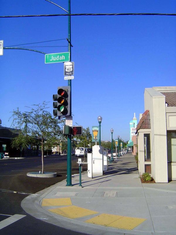 Like Sacramento, Roseville is linking a downtown-rejuvenation project with history, not only with the historic U.S. 40 sign but with the str