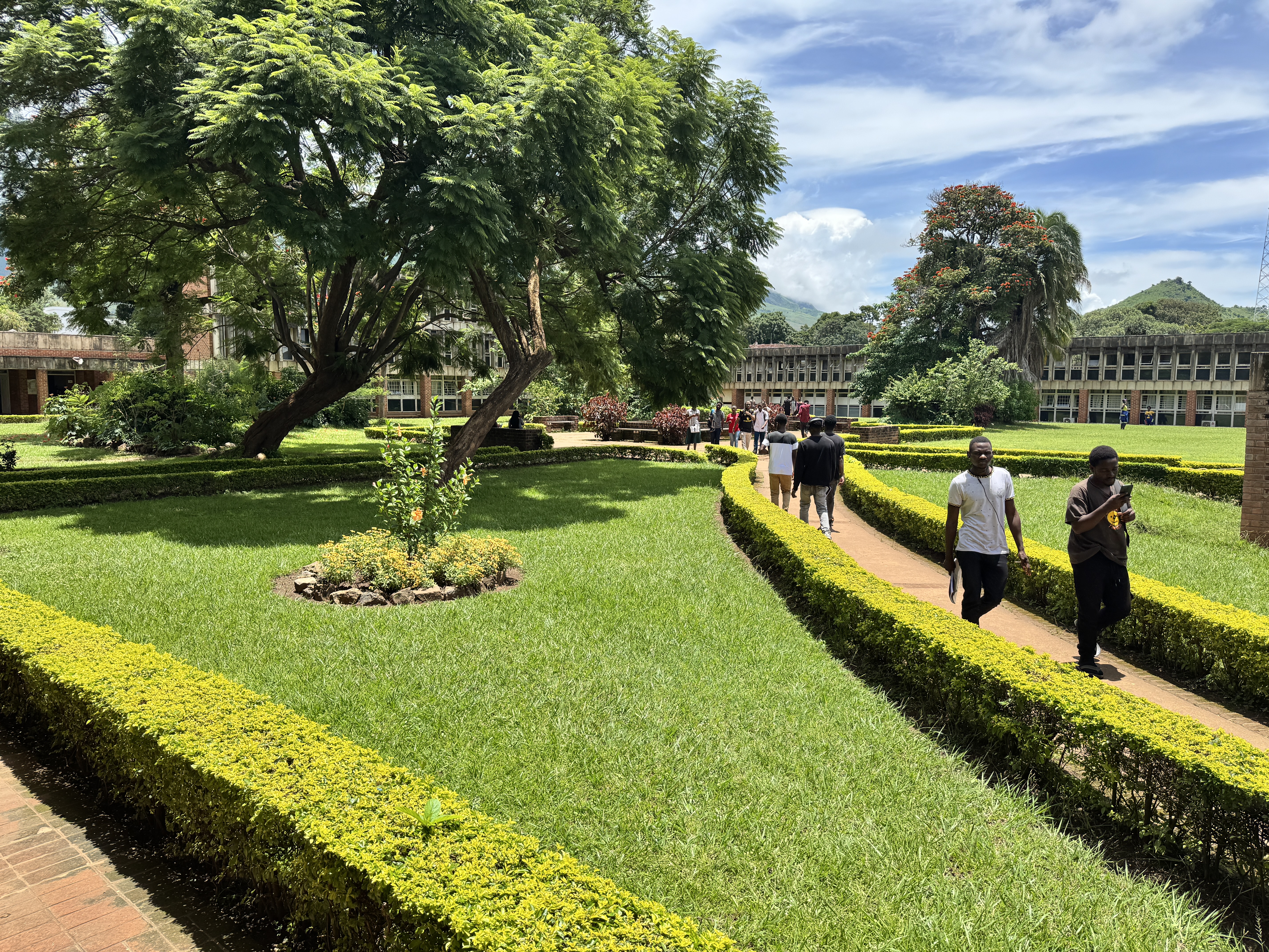 And the University of Malawi campus.