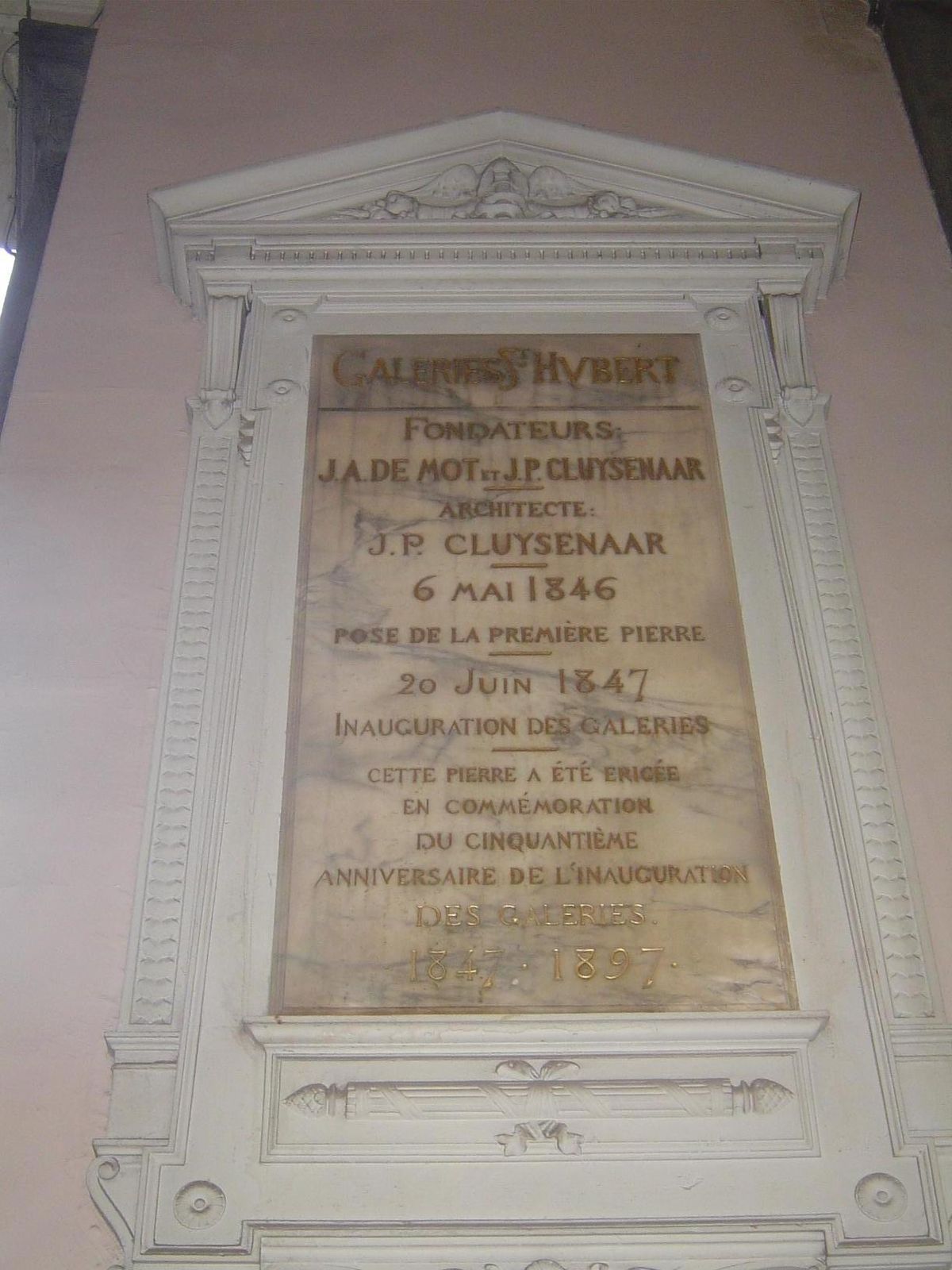 A commemorative plaque.