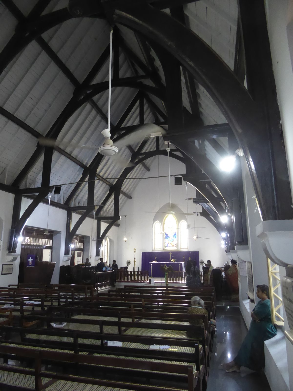 The church has been handsomely restored since the civil war. No mention of Dyke.