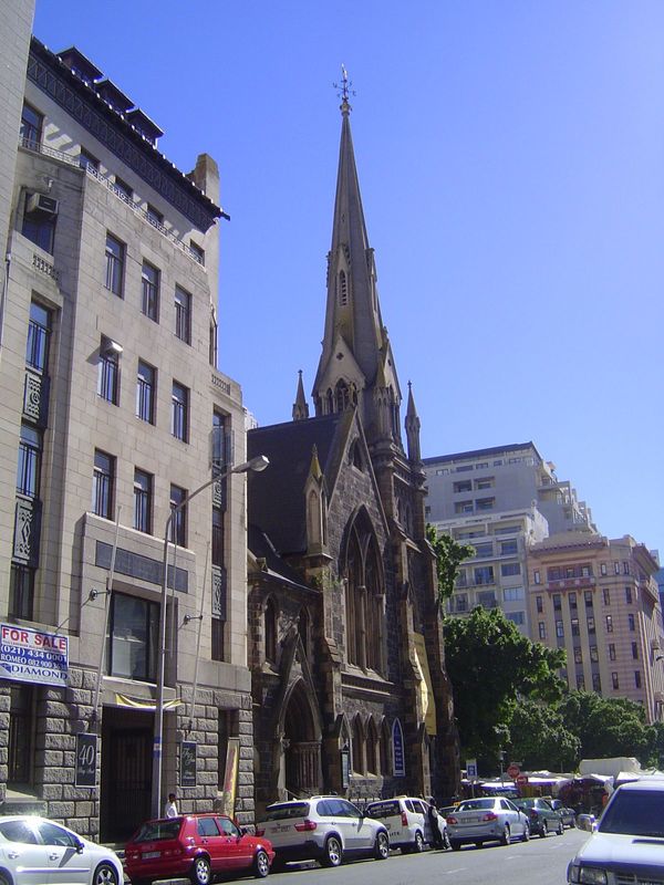 The Metropolitan Methodist church was built to serve the needs of a congregation dating from the British arrival at the Cape. The architect 