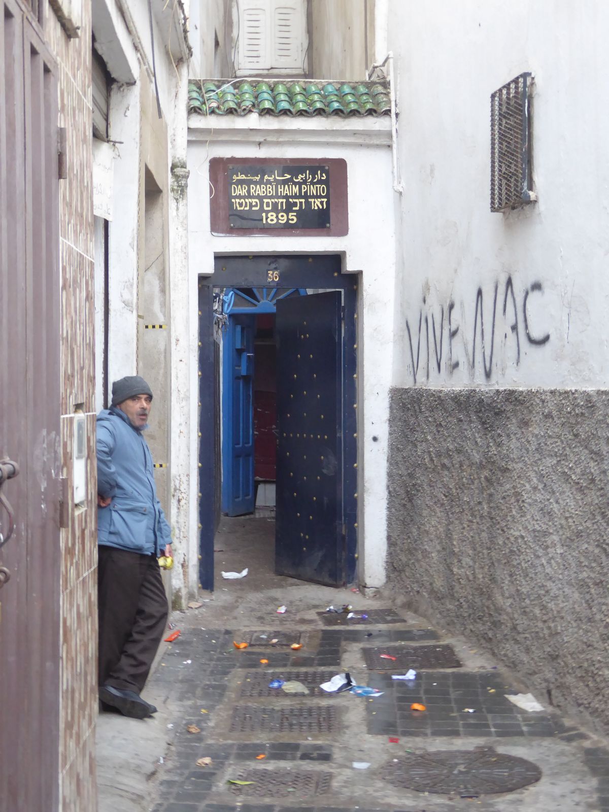 A surviving corner of the ghetto.